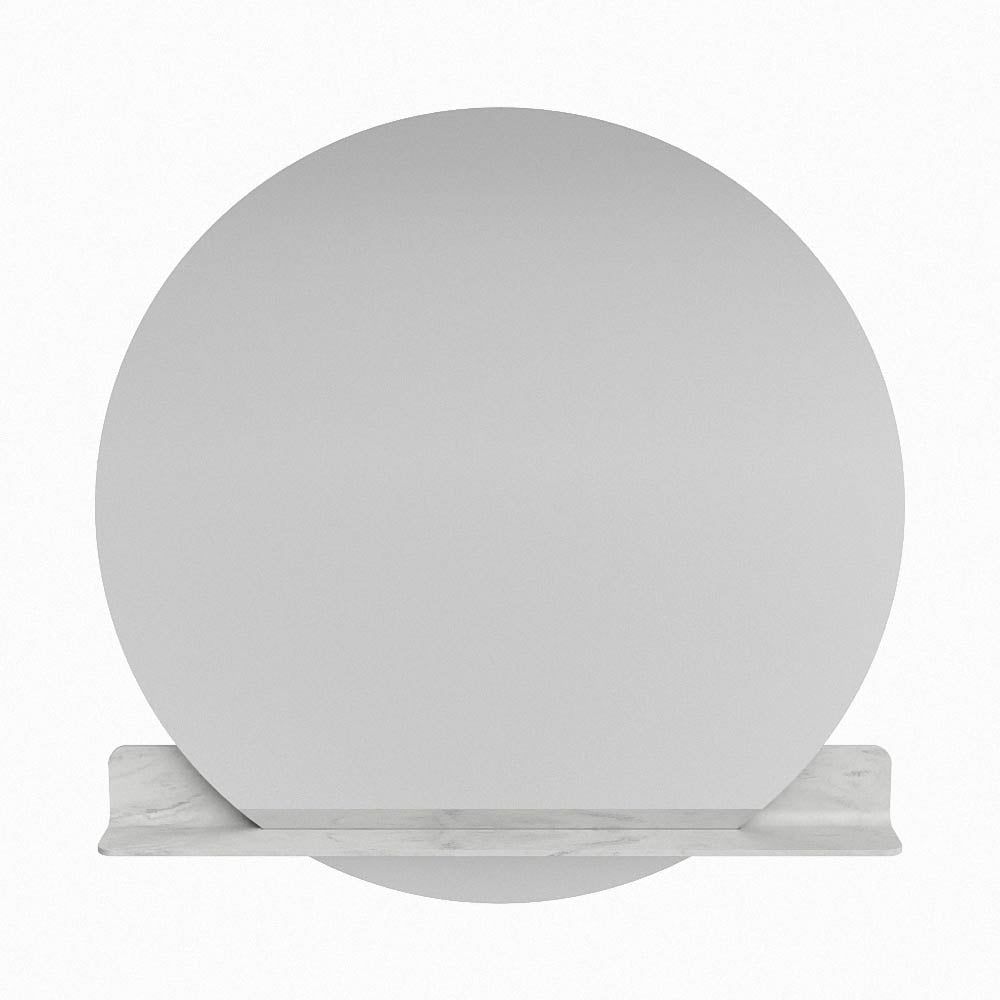 Mondiaz Spot spiegel rond Ø110cm met planchet opalo