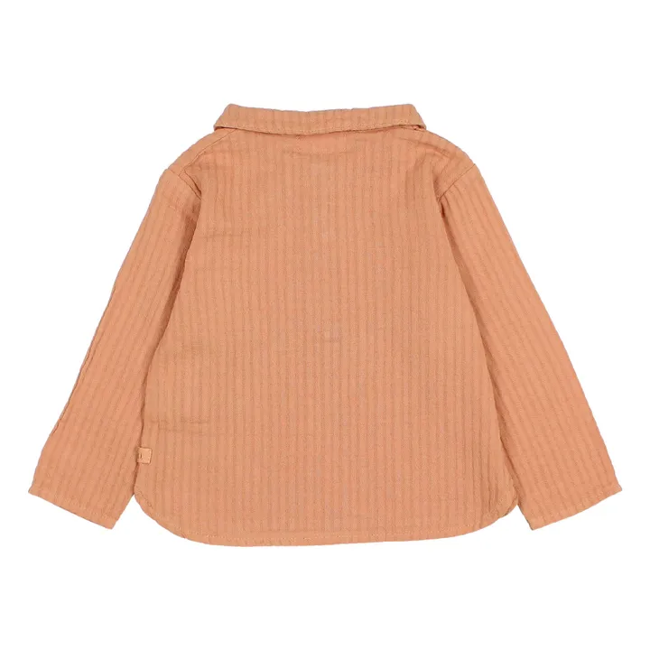 Búho Chemise Gaze de Coton Bio | Rouille