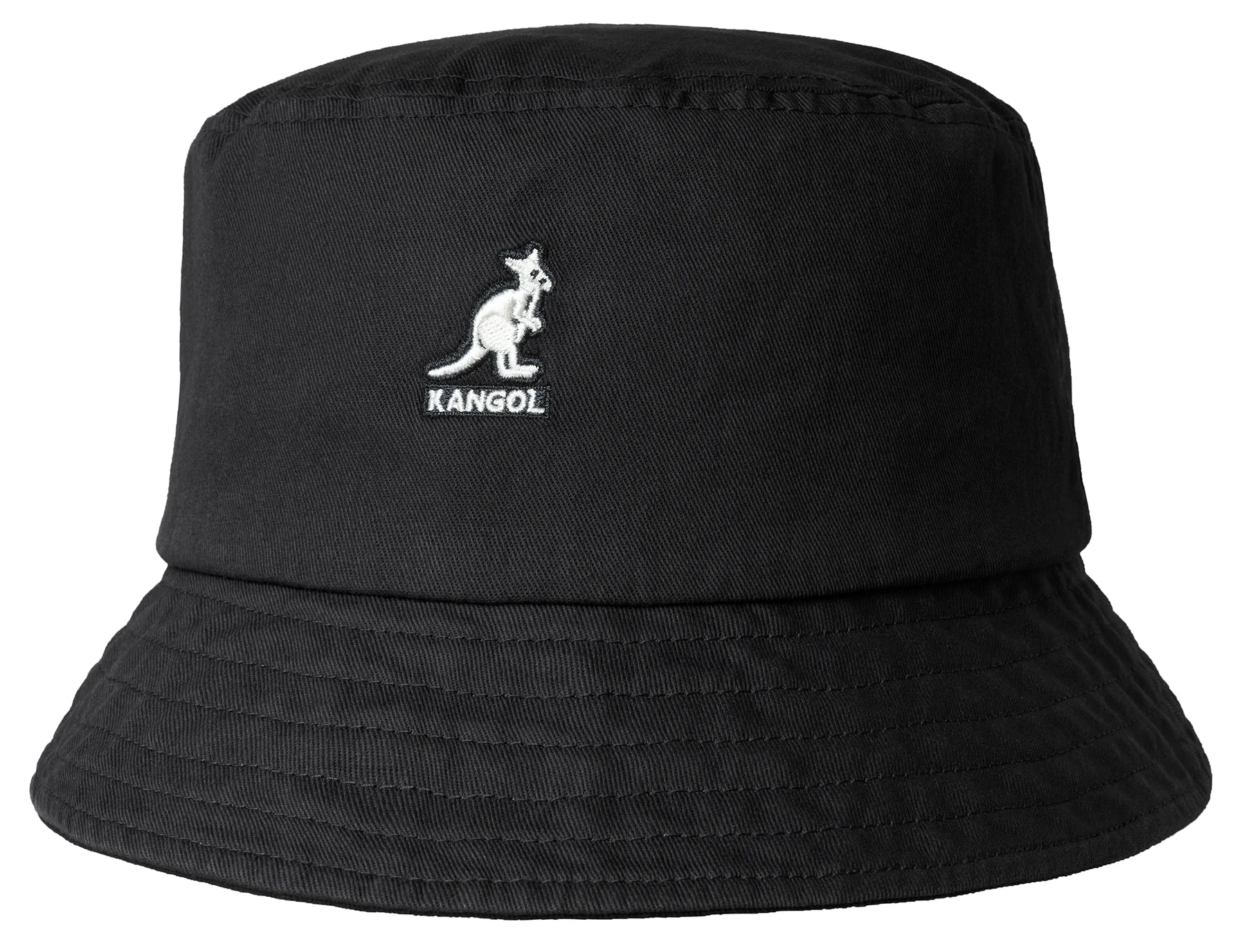 KANGOL  Washed bøllehat - sort