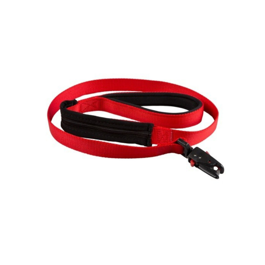 Guia vermelha para cães TK-Pet com bolso