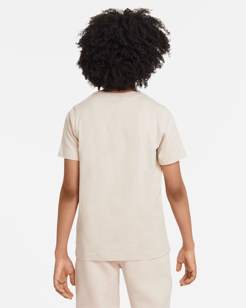 T-shirt Nike Sportswear Beige pour enfant