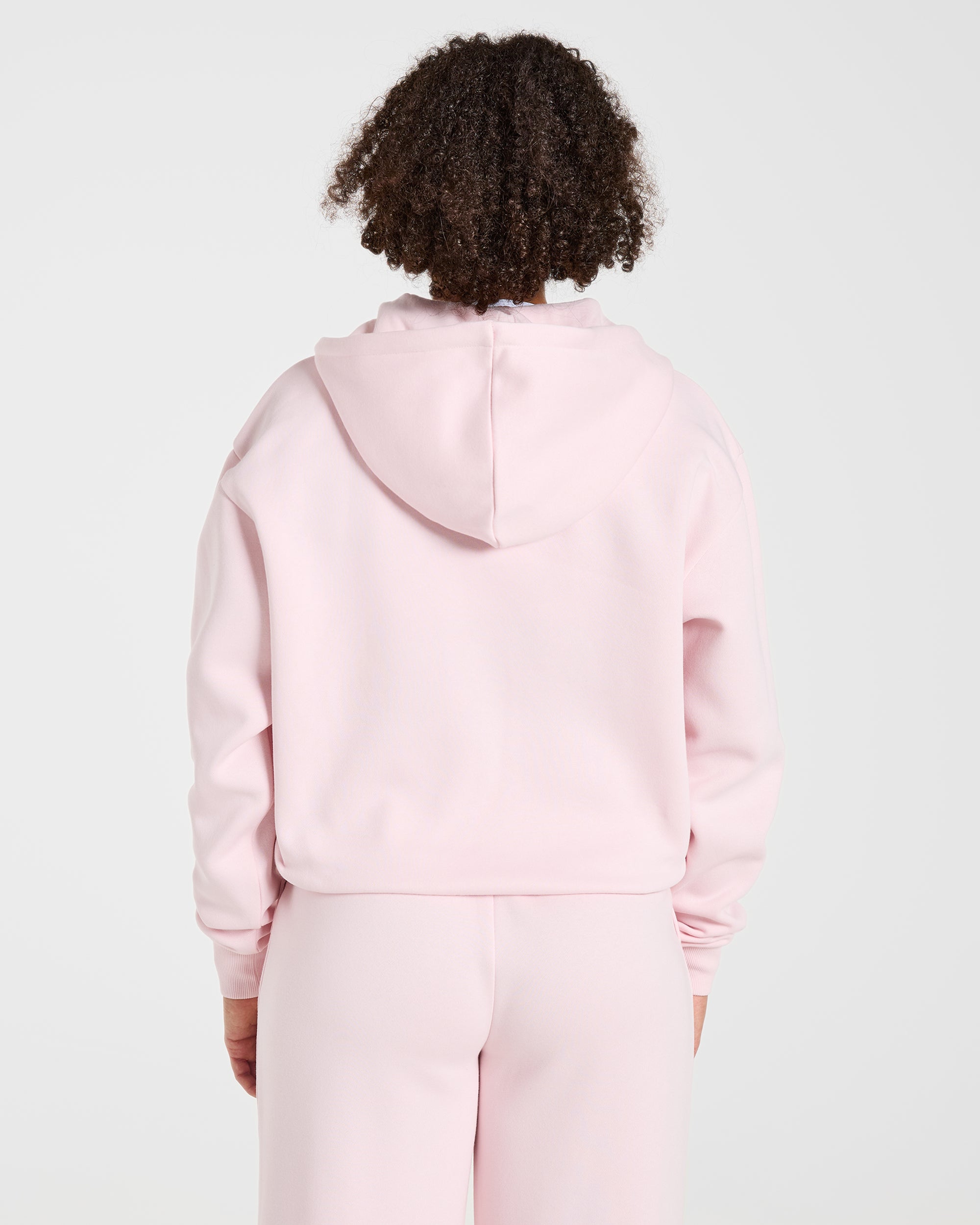 Lifestyle Oversized Zip Up Hoodie