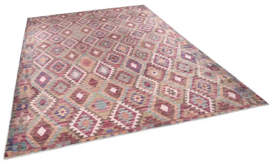 Vintageteppich mehrfarbig 140x200 cm