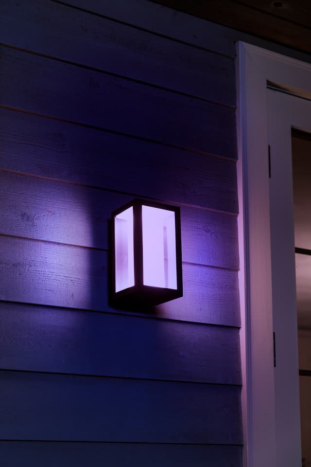 Philips Hue Impress WACA væglanterne (sort)