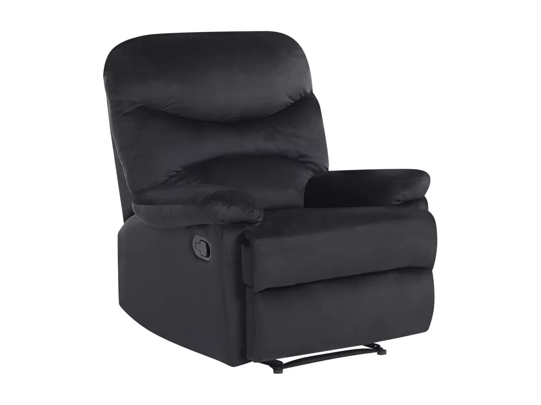 Fauteuil inclinable ESLOV Velours Noir