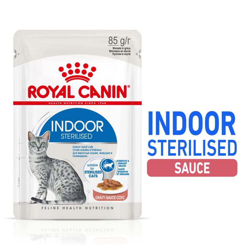 Royal Canin Indoor Sterilised en sauce