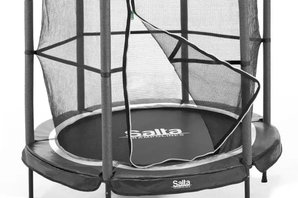 Salta 5426A, Trampolin, Rund, 35 kg, 3 År, Safety net, Sort