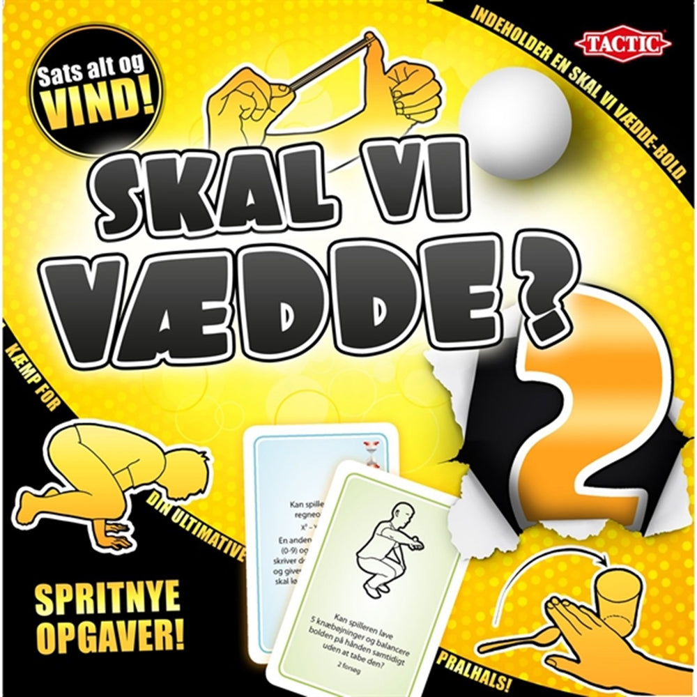 Skal Vi Vædde 2 - Tactic Games → Luksusbaby.dk