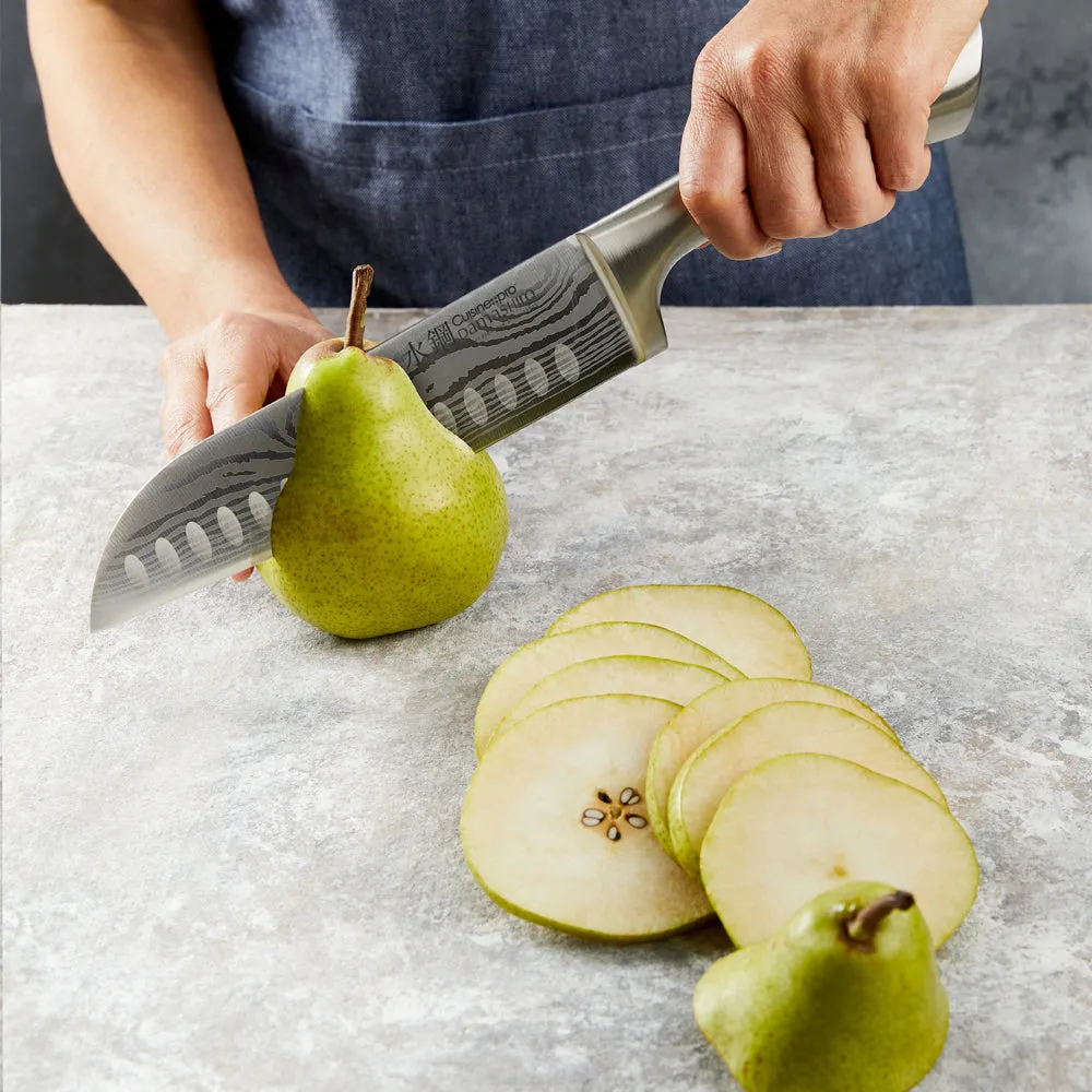 THE CUSTOM CHEF™ Damashiro® Santokukniv