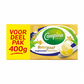 Campina Botergoud ongezouten roomboter voordeel
