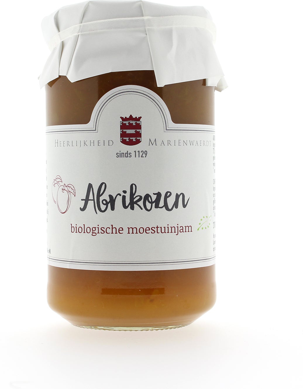 Mariënwaerdt bio moestuinjam abrikozen 270 gr