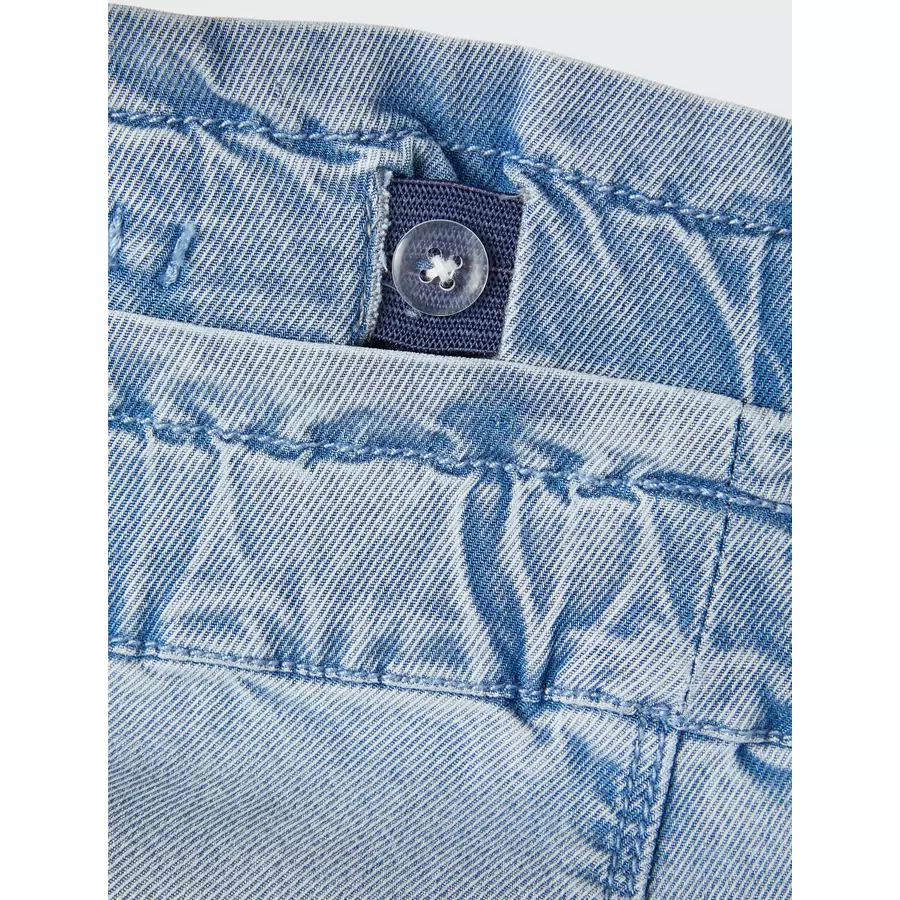 name it Jeansshorts Nmfbella Light Blue Denim