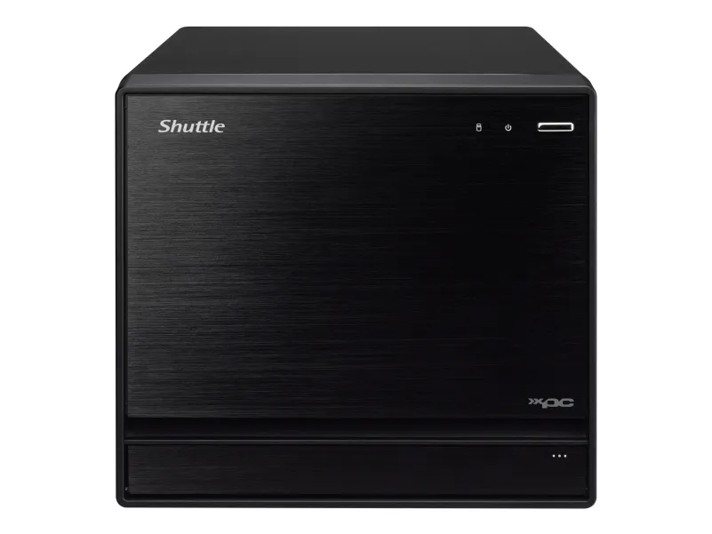 Shuttle XPC cube SW580R8 - Barebone - mini PC LGA1200 sokkel - Intel W580 - uden CPU - RAM 0 GB - Gigabit Ethernet, 2.5 Gigabit Ethernet