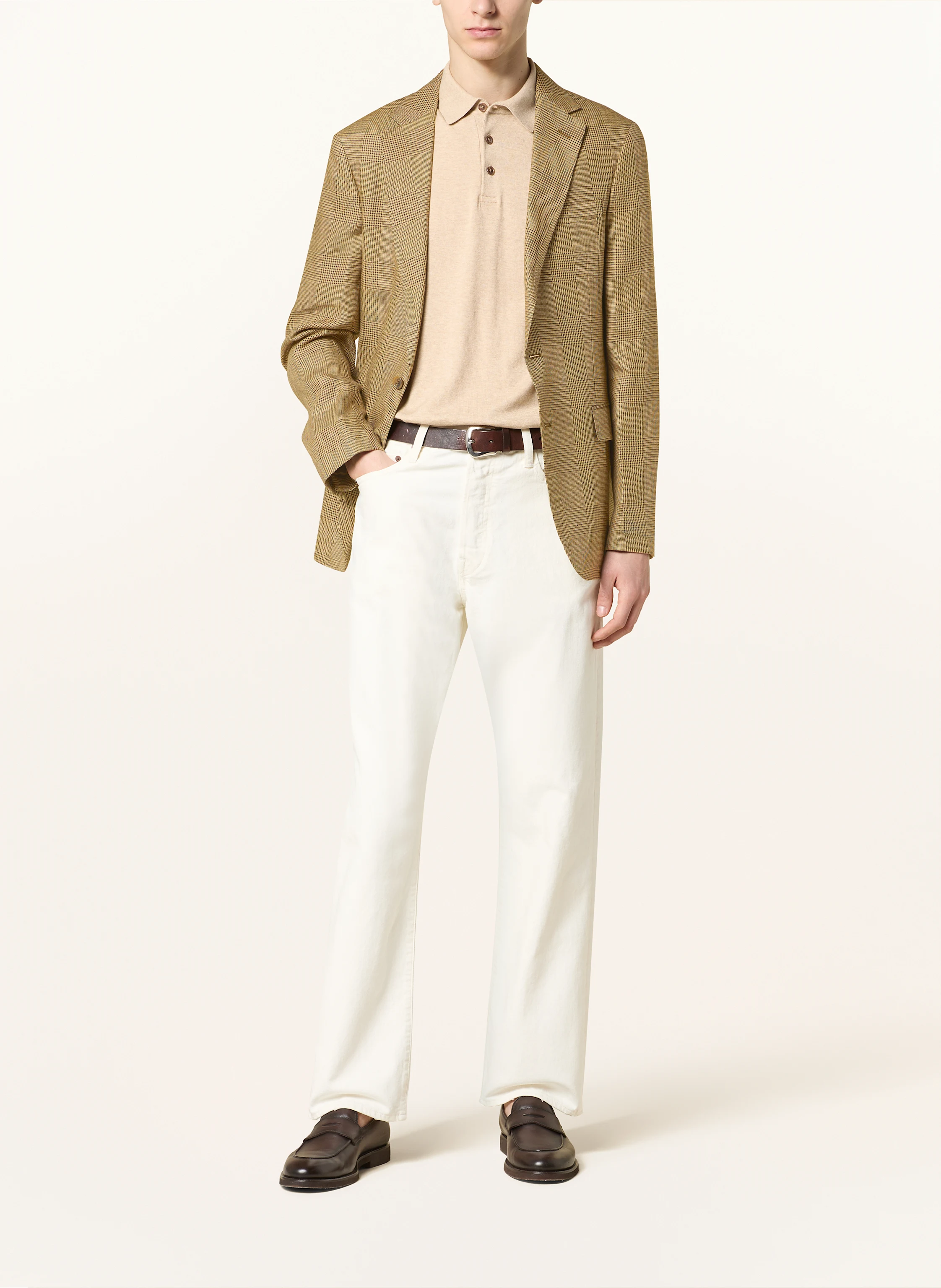 POLO RALPH LAUREN Sakko Slim Fit mit Leinen