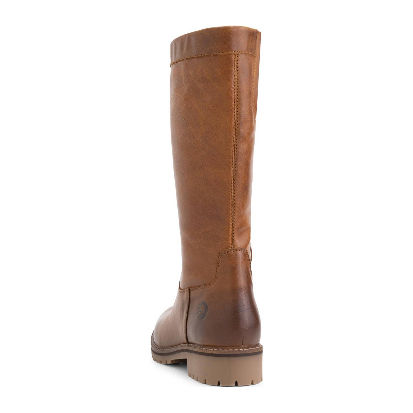 Travelin Varde Lady  leren laarzen cognac