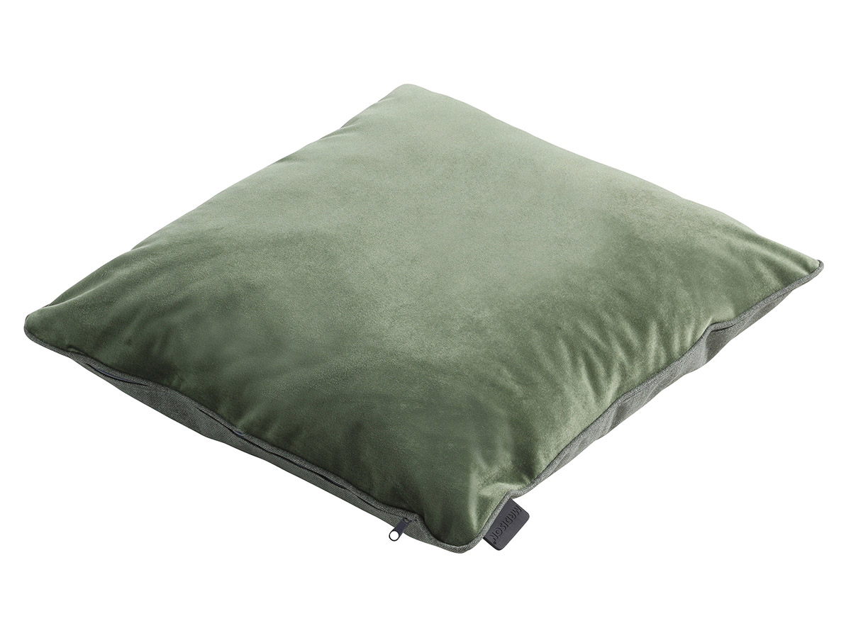 Madison Velvet Oxford green 45 x 45 sierkussen