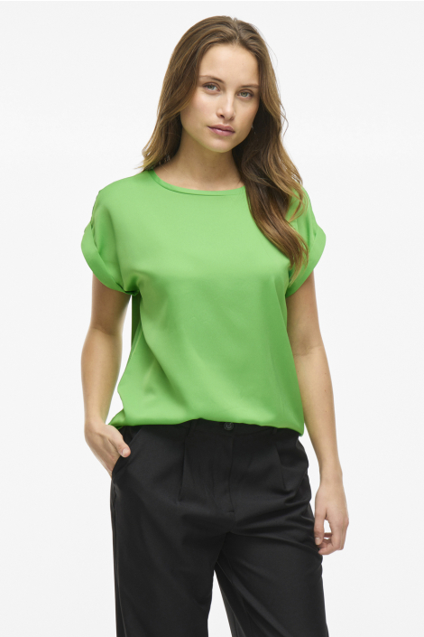 Vila groene dames t-shirt