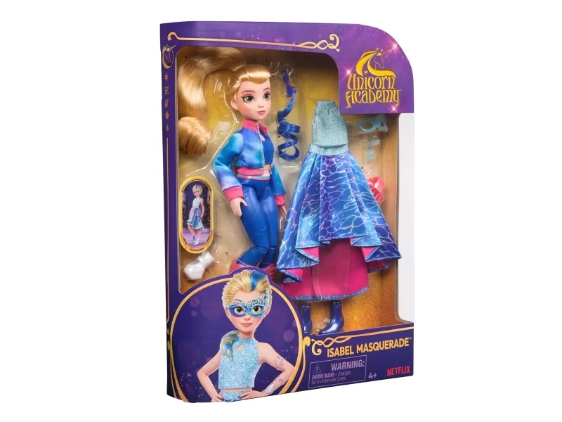 Unicorn Academy Dlx Doll Isabel Masquerade 24 cm