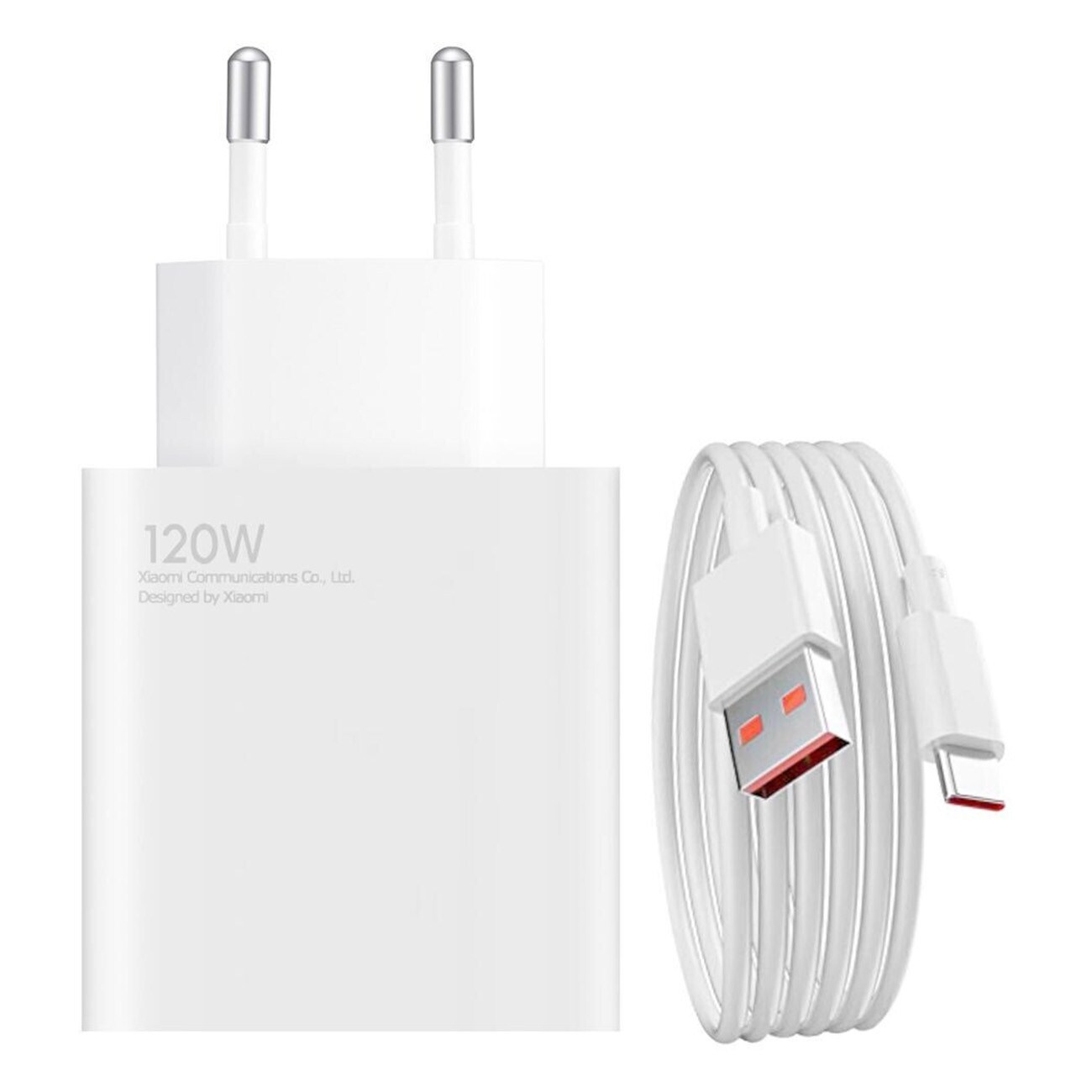 Xiaomi 120W Combo weiß Smartphone-Ladegerät