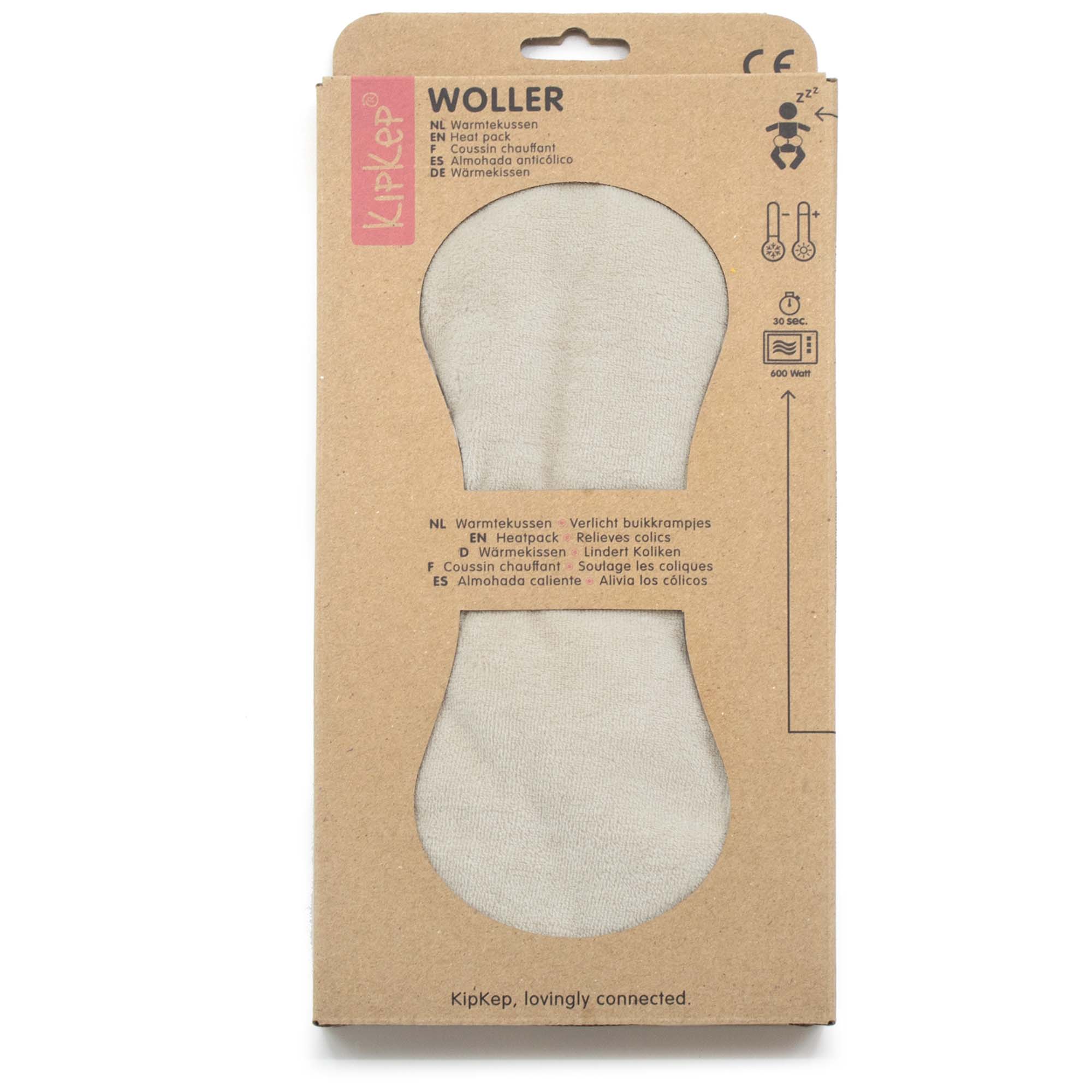 KipKep Woller wit - kruiken & kruikenzakken - Prénatal