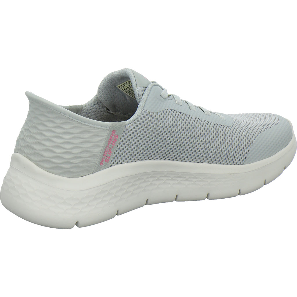 Skechers Sneaker Damen Go Walk Slip Ins Hellgrau
