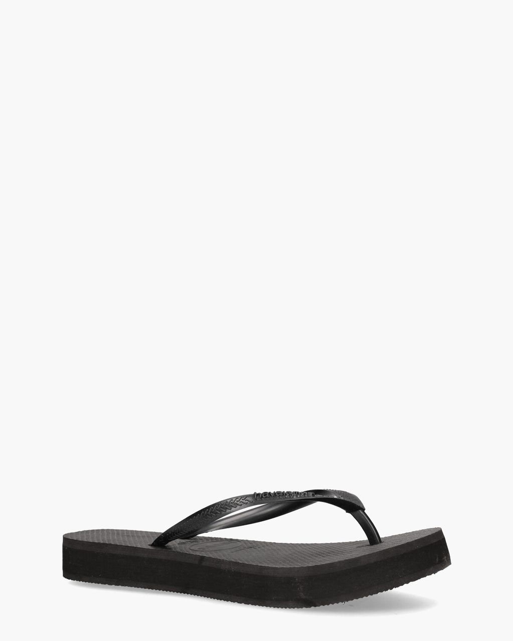 Havaianas Slim Flatform Zwart Damesslippers