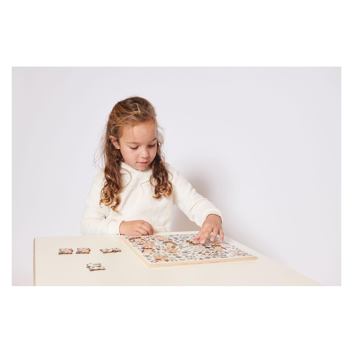 Rolf - Houten Legpuzzel Dierenfamilie, 20st.