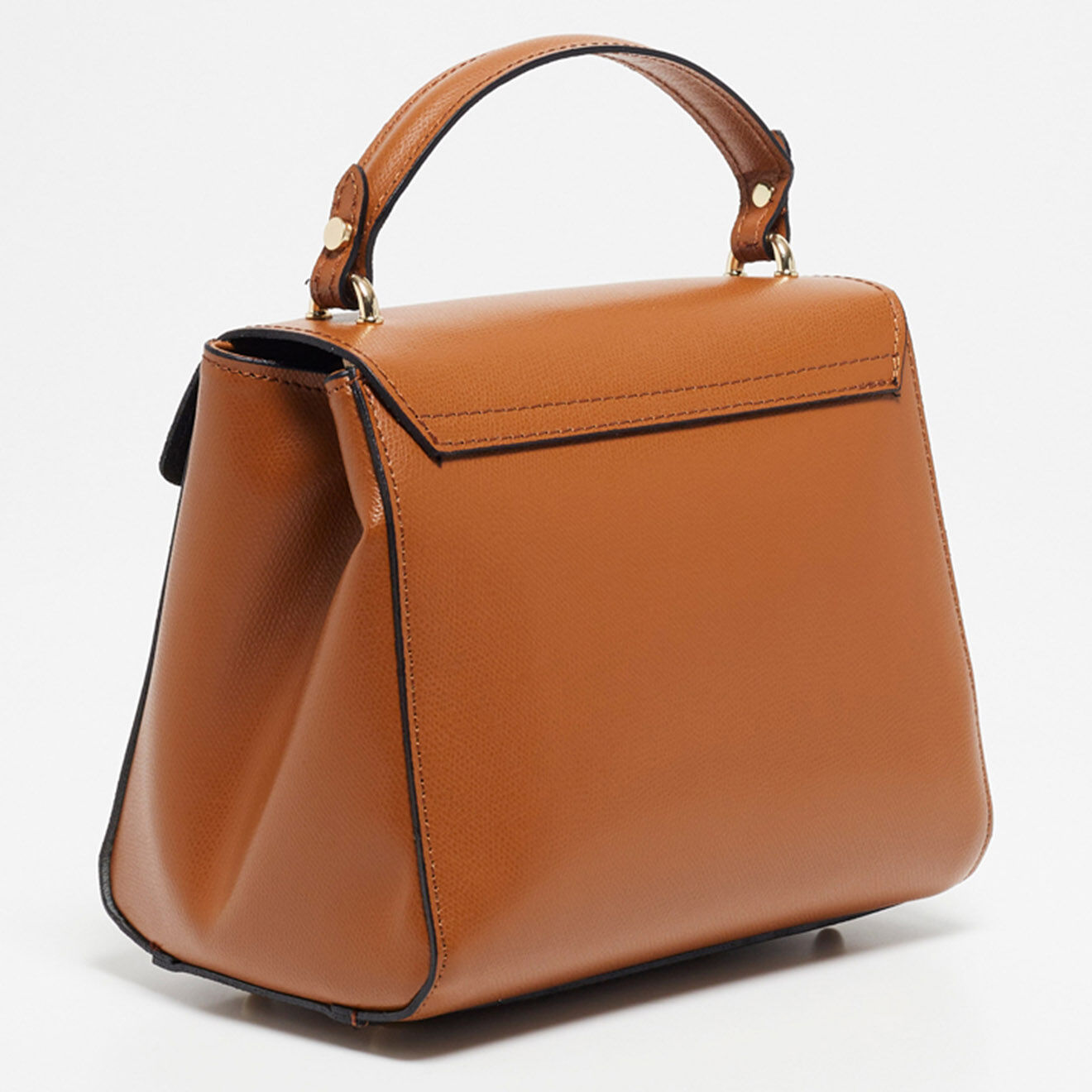Christian Laurier Sac à main en Cuir Tia camel/brun - 28x22x11 cm