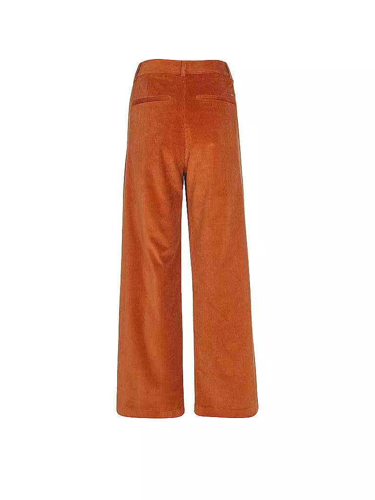 TOMMY HILFIGER Cordhose Relaxed Straight Fit orange
