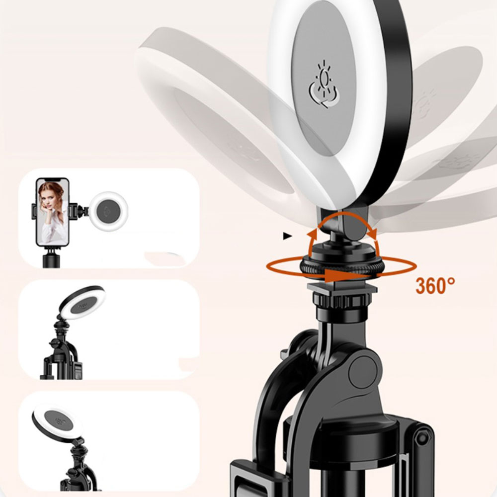LED Foto Ringleuchte Dimmbare Video Beleuchtung mit 1/4