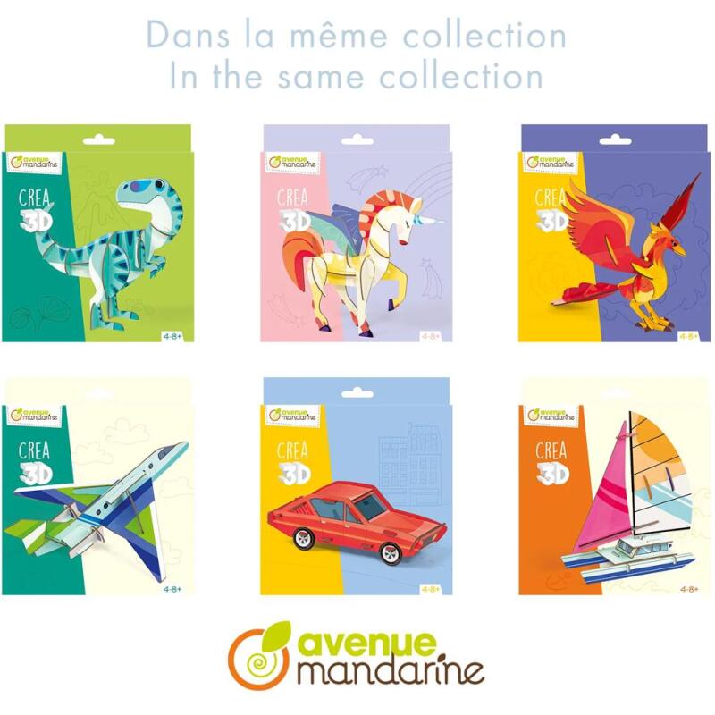 Crea 3D, Eléphant - Vert