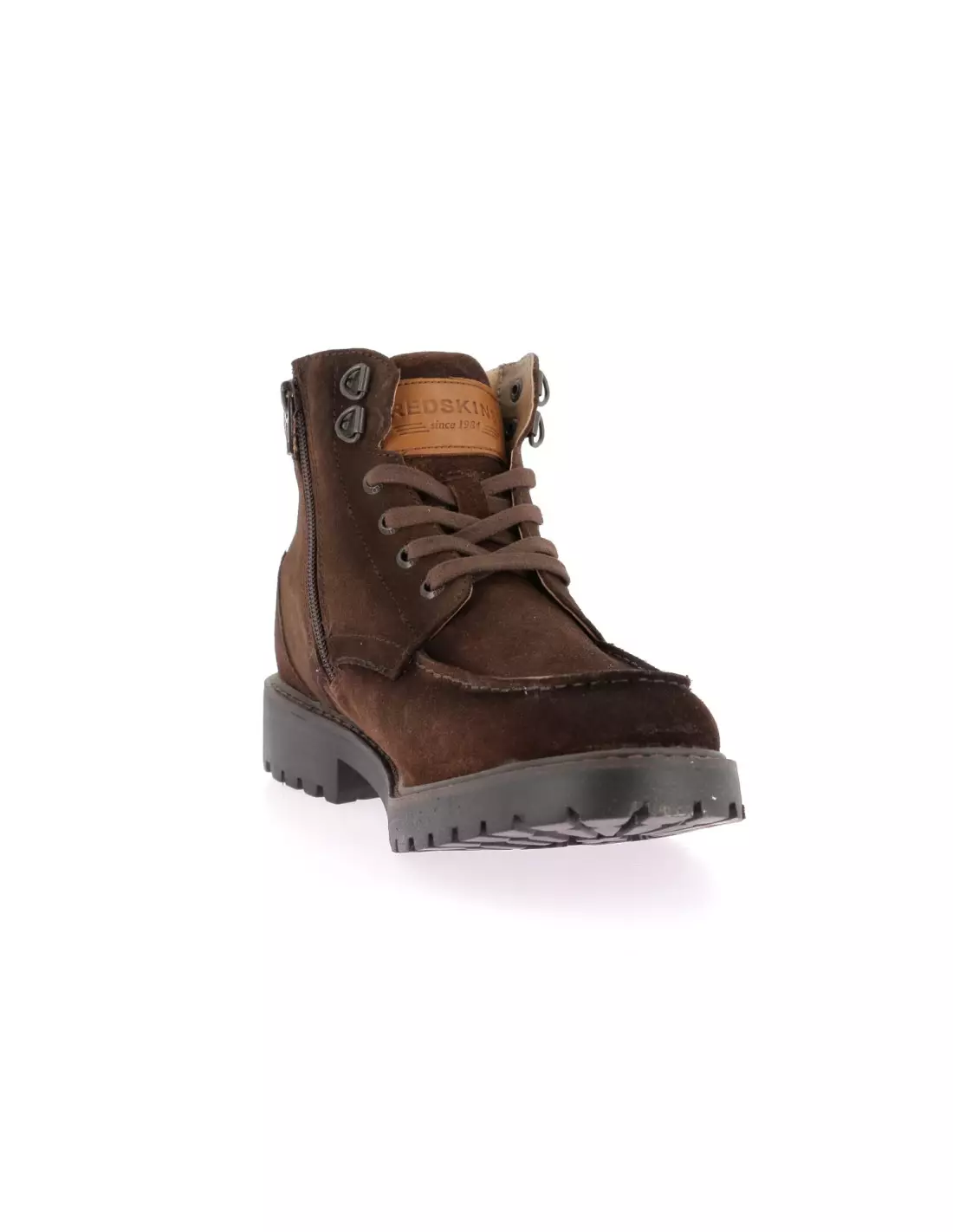 REDSKINS TEMPLE - Bottines & boots MARRON+COGNAC