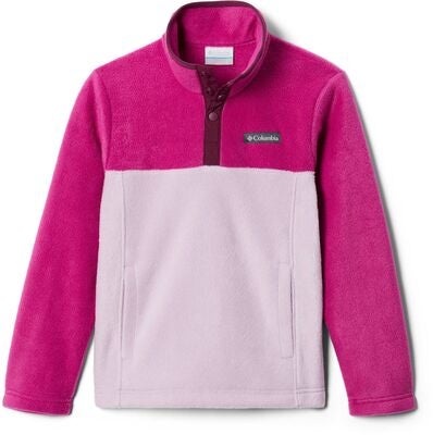 Columbia Steens Snap Fleeceskjorte, Aura/Wild Fuchsia