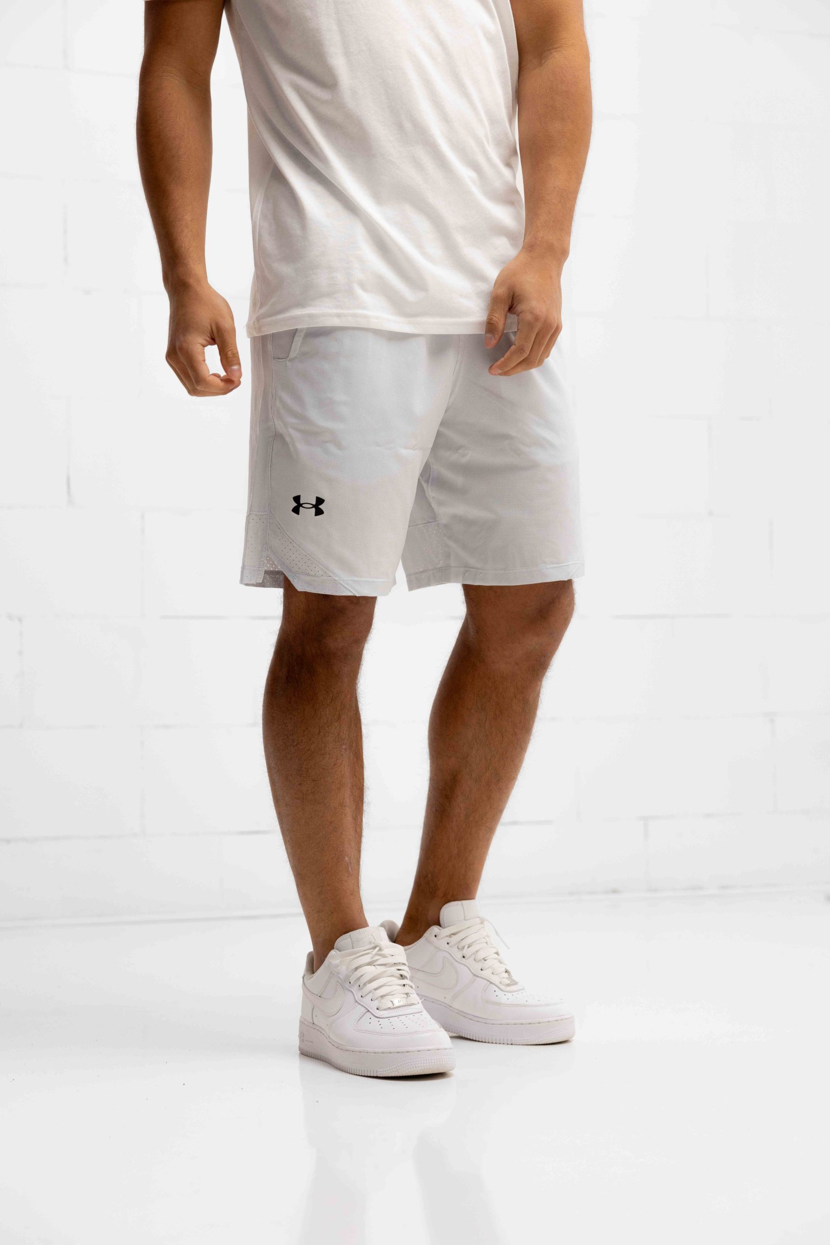 Under Armour Vanish Woven Korte Broek Heren Lichtgrijs