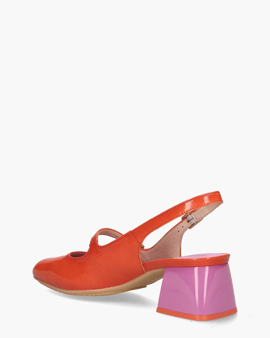 Hispanitas HV243318 Rood/Paars Dames Slingbackloafers
