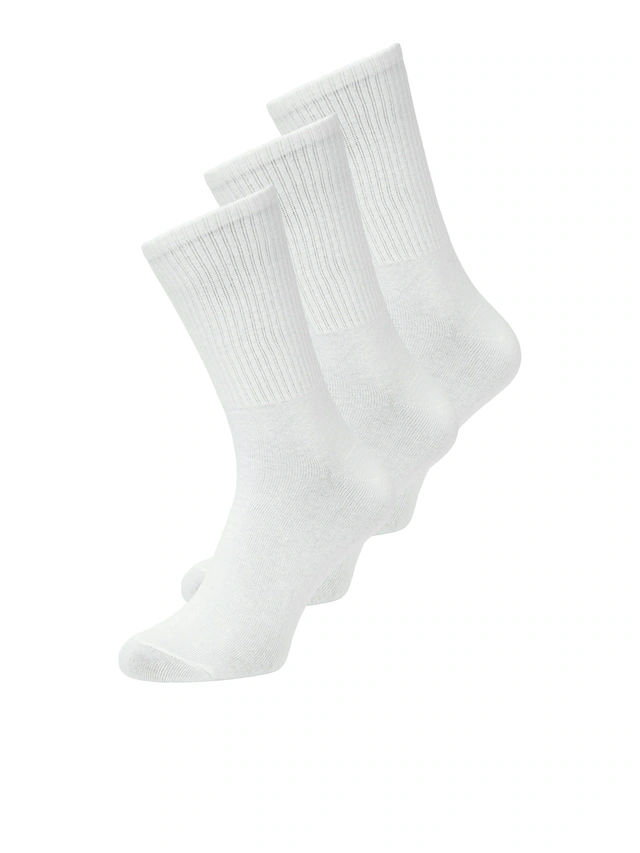 Jack & Jones Freizeitsocken »JACCHARLES – Tennissocken im 3er-Pack mit Stretch-Komfort« Packung, 3 Stk. tlg. unifarben, casual