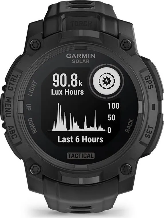 Garmin Instinct® 3 – 45 mm, Solar, Tactical Edition Black
