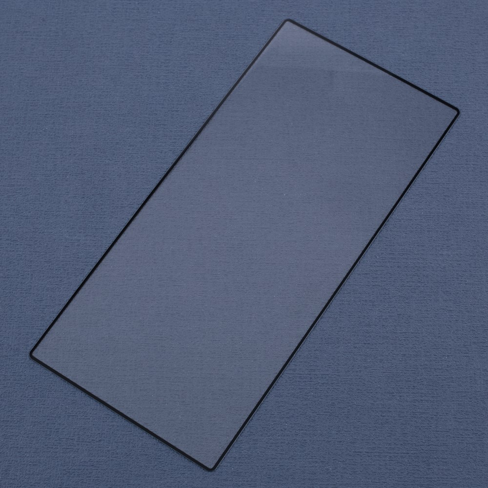 Samsung Galaxy S24 Ultra Full-Screen Vollbild Glas Display mit Rahmen - Schwarz