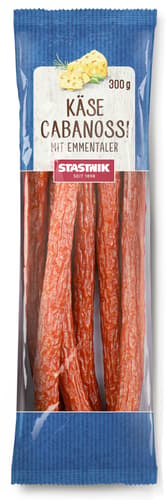 Stastnik Käse Cabanossi