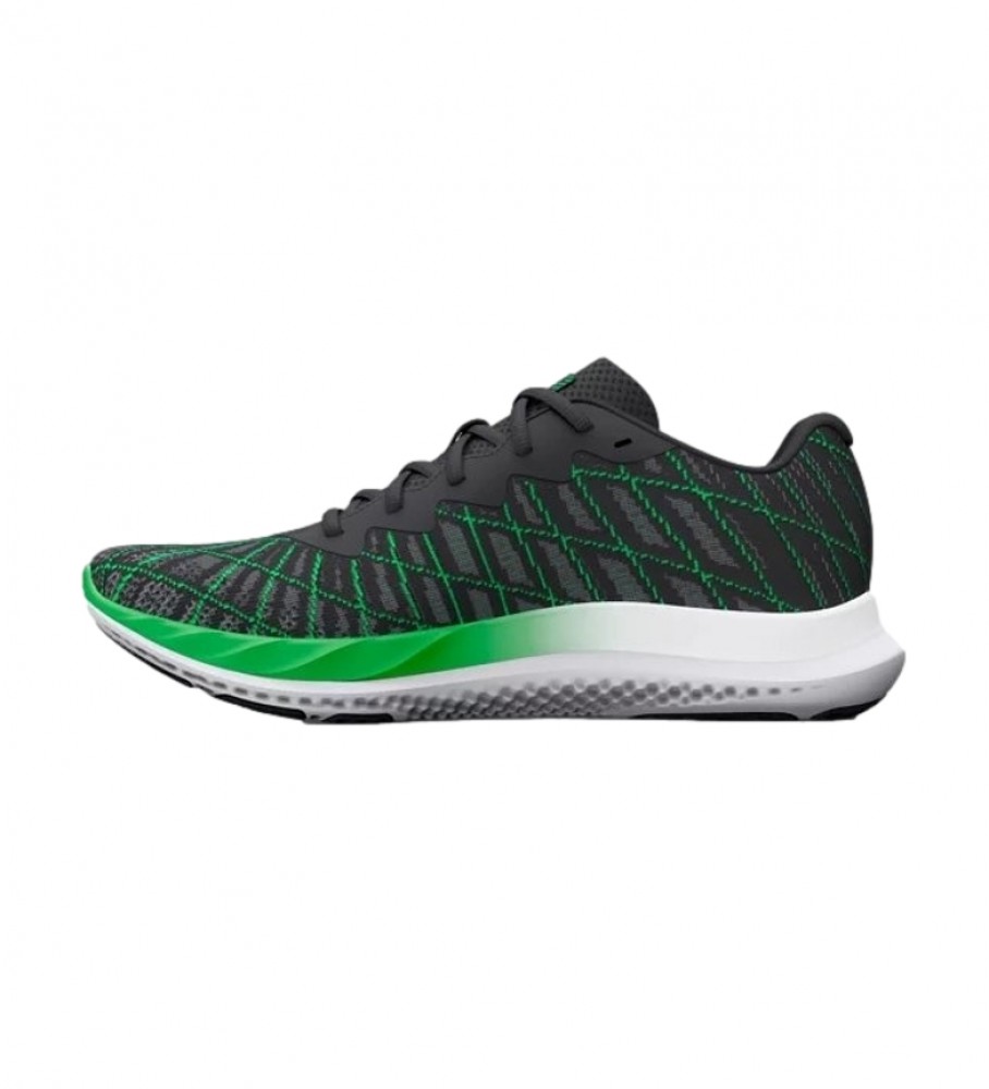 Tênis Under Armour UA Charged Breeze 2 cinza e verde