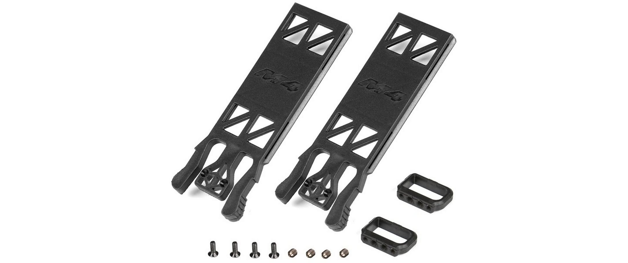 Battery Tray Set M4Hubschrauber Batteriefach-Set für M4/M4 Max