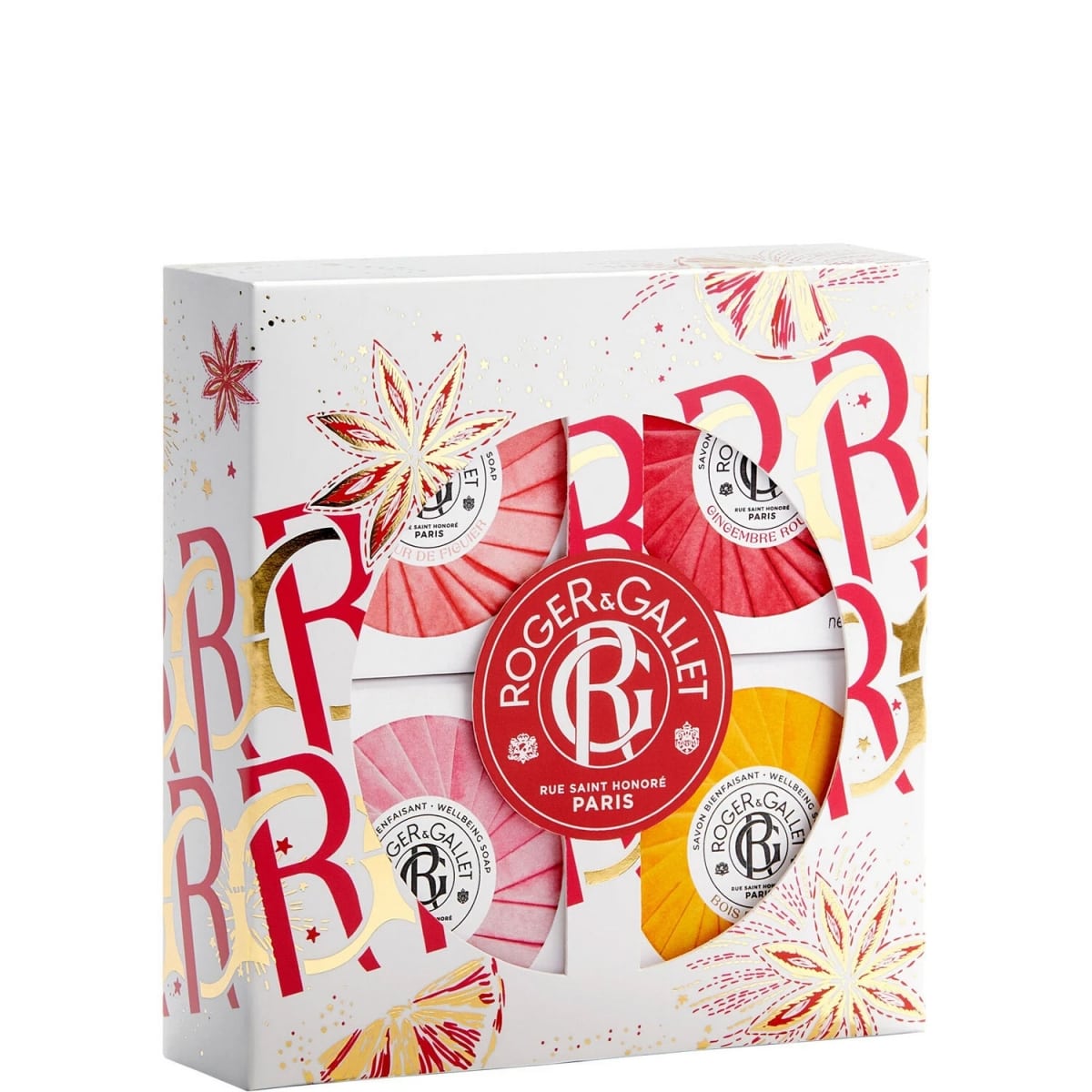 Roger & Gallet Roger&Gallet Coffret Savons Parfumés Bienfaisant