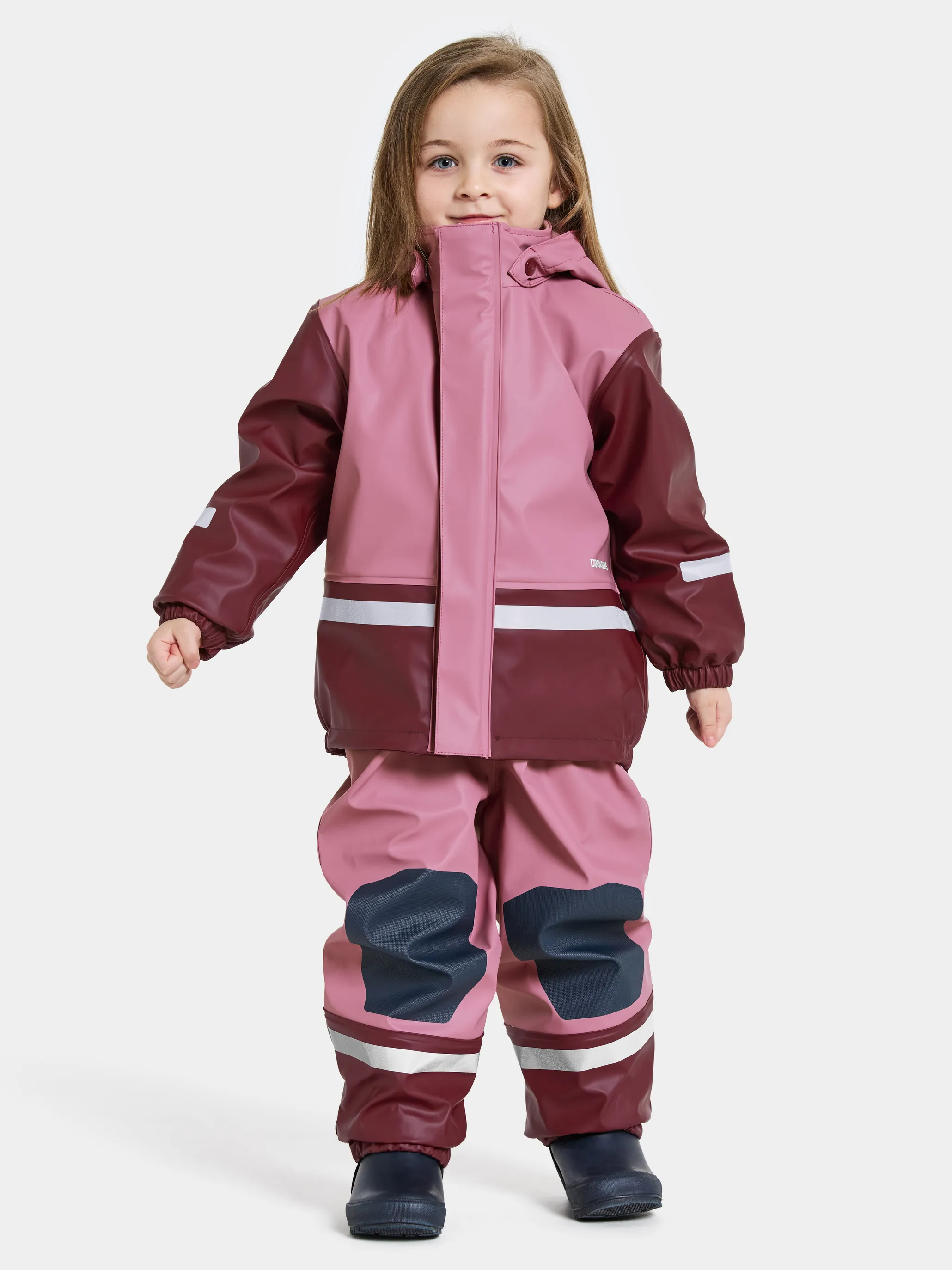 Didriksons Boardman Kids Set 12 Heather Pink