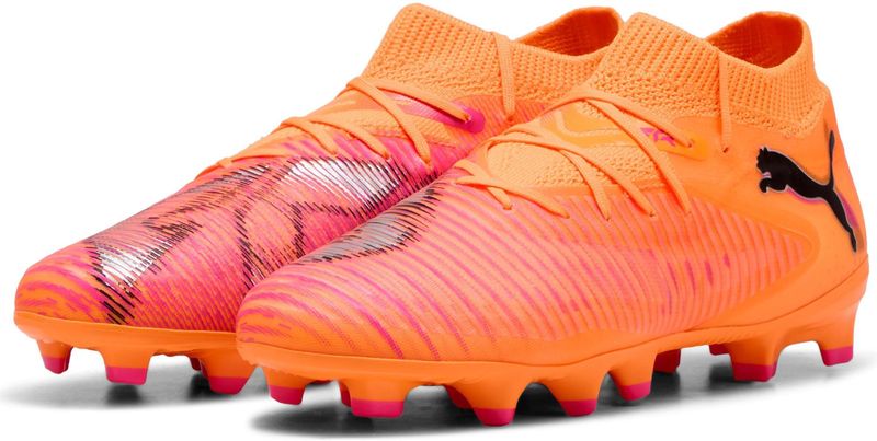 PUMA FUTURE 8 PRO FG/AG voetbalschoenen, Zwart, Maat 29