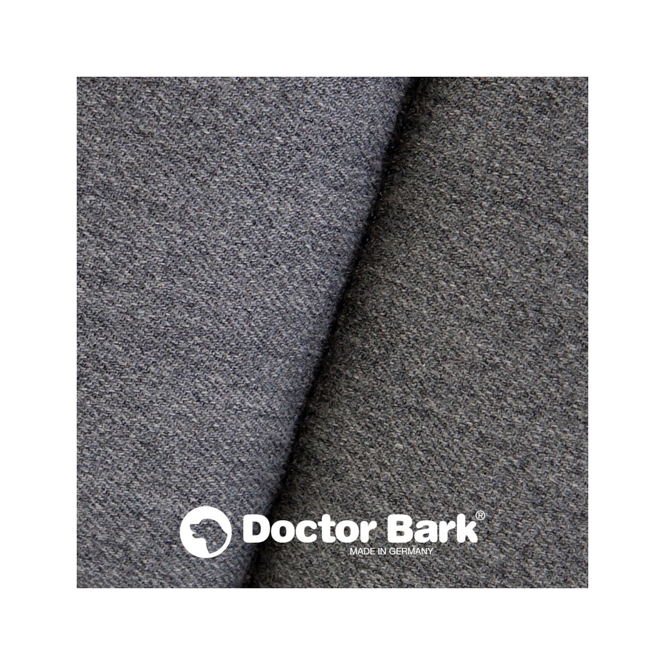 Doctor Bark Beifahrerautodecke grau