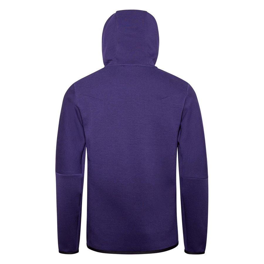 Angleterre Sweat à Capuche NSW Tech Fleece FZ - Purple Ink/Blanc