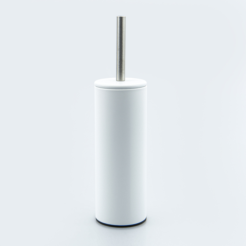 Porte brosse WC blanc