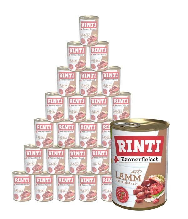 RINTI Kennerfleisch Nassfutter für Hunde, 24