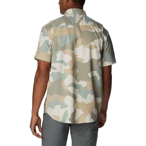 Chemise randonnée COLUMBIA UTILIZER™ PRINTED WOVEN SHORT SLEEVE SHIRT NIAGARA MOD CAMO