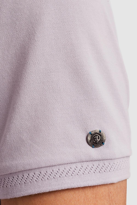 Cast Iron paarse heren polo